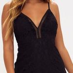 Pretty Little Thing Black Lace Dress Photo 0