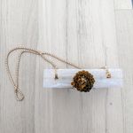 Jaipur Rose Womens Clutch Bag White Pearlized Rhinestone Glam Cocktail Luxe Chic Gold Photo 4