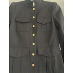 Tory Burch $598  Sergeant Wool Black Pepper Jacket size 2‎ Photo 7