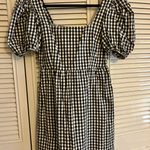 Abound Puff Sleeve Gingham Dress Photo 0