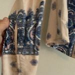 Free People Handkerchief Print Button-Up Blouse | Size S/P | Boho Western Photo 4