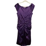 Suzi Chin for Maggie Boutique Purple Evening Dress Size 8 Photo 1