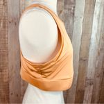 Fabletics Orange Racerback Athletic Compression Sport Crop Top Photo 4