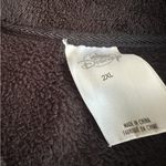 Disney  Jacket Womens 2XL Embroidered Minnie Mouse Full Zip Black Fleece Pocket Photo 4