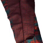 Charter Club  Green & Red Fringe Trim Plaid Reversible Blanket Scarf Women Sz OS Photo 7