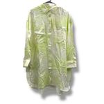 Everlane  x Marques Almeida Oversized Green & White Tie Dye Button Down Shirt NEW Photo 1