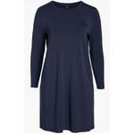 Eileen Fisher NEW Long Sleeve Jersey Shift Dress Crewneck Size 3X Photo 4