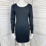 Victoria's Secret Victoria’s Secret Knit Sweater Sheath Dress Gray Small Mini Long Sleeve Y2K Photo 1