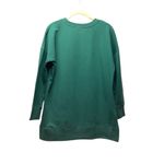 LuLaRoe  Hannah crewneck sweatshirt. Hunter/ Forrest Green. Size Small Photo 2
