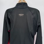 Marmot Windstopper N2S 1/4 Zip Pullover Top Womens Large Black Red Polyester Photo 5