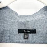 Drew Womens Lagenlook Coastal Work Career Academia Chambray Linen Blend Blazer L Photo 1