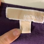 Michael Kors  Purple Sweatshirt with Zipper Detail Photo 2