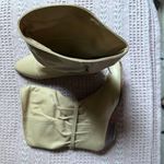 Calf boots women's 6.5 tan/beige pull Photo 8
