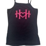 HUGS & HONIS Hawaii Signature Logo Hawaiian Aloha Designer Tank Top M Black Size M Photo 0