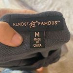 Almost Famous Grey Lace Panel Shirt Photo 4