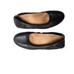 Vionic Robyn Black Leather Flats 6.5M Arch Support Comfort Ballet Photo 2
