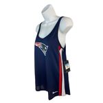 Nike Dri-Fit New England Patriots NFL Tank Top Active Blue Woman’s Medium Photo 1