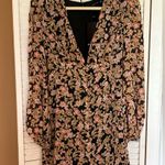 Nasty Gal Size 6 Nothin’ Bud Love Floral long sleeve mini dress NWT Photo 5
