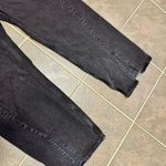 Abercrombie & Fitch 90s Relaxed Denim Jeans High Rise Split Hem Black 24 37 Photo 5