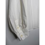 Everlane   The Wing Shoulder Mockneck Silky Cotton Blouse mock neck Ivory small Photo 4