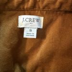 J Crew Corduroy Shirt Jacket Sz Small Golden Brandy Chore Coat Preppy Bonfire Brown Photo 5