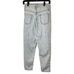 High Rise Mom Jean Wild Fable Skinny Blue Stripe Sz 2 Photo 4