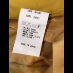 G.V.G.V. Sleeveless Scoop Neck Open Back Yellow‎ Dress Made In Japan 34 Yellow Size undefined Photo 8