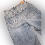 American Eagle  Super High Rise Baggy Wide Leg Blue Jeans 6R Slouchy Relaxed Photo 8