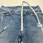 Loft  Curvy Boot Denim Jean Womens Size 28 / 6 Tall 6T Distressed Five Pockets‎ Photo 9