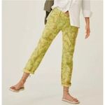 Anthropologie Pilcro and the Letterpress Green The Wanderer Pants Low Rise 28 Photo 0