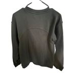Lululemon  Athletica Black All Yours Crewneck Heavyweight Sweatshirt Photo 3