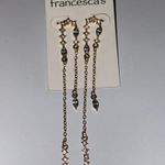 Francesca's Baby Blue Earrings Photo 1
