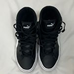 Puma Black and White Platform High-Top Sneakers Women’s Size 8.5 Photo 8