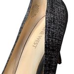 Nine West Juliette Black Speckled Denim Metallic Suede Heels Photo 5