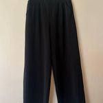 Elegant Black Wide Leg Dress Pants Size L Photo 0