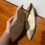 Nine West  Etta women’s leather high heels beige leather size 8 Photo 3