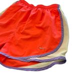 Nike Women’s dri fit neon orange Tempo running athletic shorts Photo 1