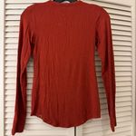 Lululemon Hold Tight Long Sleeve Shirt Size 4 Cayenne Photo 2