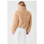 Alo Yoga Sherpa Snow Angel Puffer Camel XS Photo 1