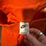 Nike  Women's phoenix fleece knit shorts rust orange Photo 4