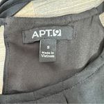 Apt. 9  High Low Halter Tie Neck Midi Maxi Dress Black Small Sleeveless Photo 7