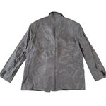 ALLSAINTS Ellie Blazer Grey Matte Sateen Preppy Oversized Double Breasted 10 Photo 5