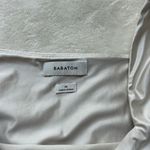 Babaton Elegant Cream Long Sleeve Bodysuit Photo 2