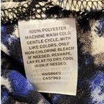 Halogen Woven Shell Grey Blue Texture Print Tank 3X NEW Photo 2