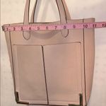 Steve Madden - Mini Cori Tote Faux Blush Pink Leather & Faux Pink Suede Interior Photo 12