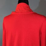 DKNY Size XS/S Red Open Front Cardigan Photo 7