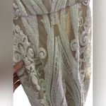 Lulus Emily white & Nude cutout maxi dress Photo 5