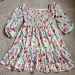 LC Lauren Conrad  Smocked Floral Dress Photo 7