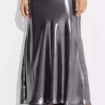 Wild Fable Metallic Silver Women's Maxi XS Skirt Photo 1