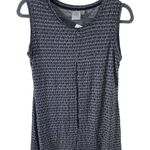 Daisy Fuentes NWT Round Neck Black White Jersey Sleeveless Stretchy Top Size S Photo 0